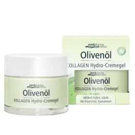 Medipharma Cosmetics Olivenöl гідро крем-гель з колагеном, 50 мл фото товару