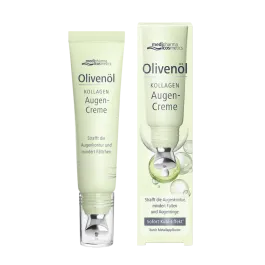 Medipharma Cosmetics Olivenöl крем для очей з колагеном, 15 мл фото товару